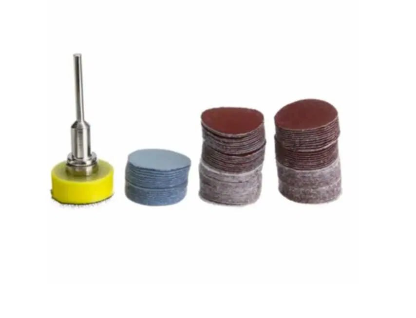 Набор из 100 абразивных полировальных дисков 25 мм Набор из 100 абразивных полировальных дисков 25 мм