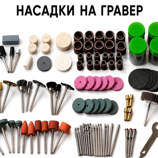 Насадки на гравер / Витратні матеріали